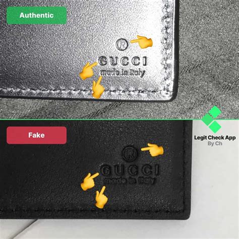 fake vs real gucci wallet|gucci wallet authenticity check.